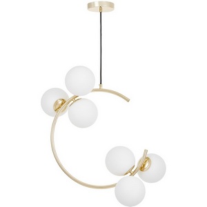 Изображение товара Подвесной светильник Lumina Deco Bonio LDP 7031-6 F.GD шарики