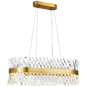 Изображение товара Подвесная люстра хрустальная светодиодная Lumina Deco LDP 8016-800-PR MD