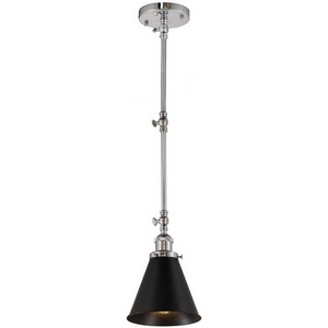 Изображение товара Подвесной светильник Lumina Deco Rubi LDP B007 CHR+BK