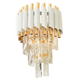 Изображение товара Бра хрусталь Lumina Deco LDW 6003-2 WT+F.GD