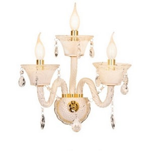 Изображение товара Бра Lumina Deco LDW 7028-3 WT подсвечник с подвесками