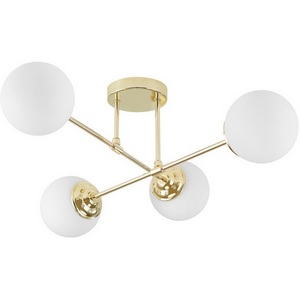Изображение товара Потолочная люстра на штанге Lampit Fino TC 2003-4 GD шарики