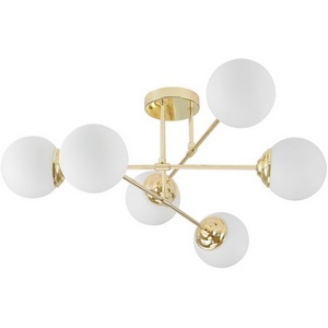 Изображение товара Потолочная люстра на штанге Lampit Fino TC 2003-6 GD шарики