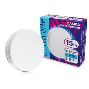 Изображение товара Светодиодная лампа 15Вт 6500K GX53 Lumin'arte LSTD-GX-15W6KGX53