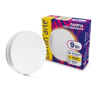 Изображение товара Светодиодная лампа 9Вт 3000K GX53 Lumin'arte LSTD-GX-9W3KGX53