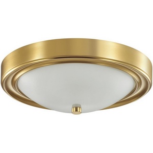 Изображение товара Настенно-потолочный светильник круглый латунь E27 2*60W Lumion Nina 5259/2C