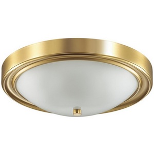 Изображение товара Настенно-потолочный светильник круглый латунь E27 3*60W Lumion Nina 5259/3C