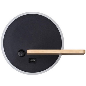 Изображение товара Настенный светильник с полкой Lumion 5635/9WL черный LED 9W 3000K 395Лм 220V