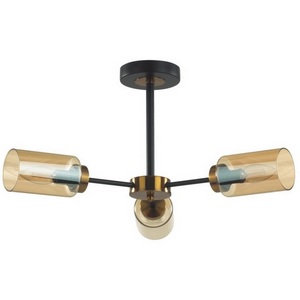 Изображение товара Потолочная люстра на штанге Lumion Dallin 5640/3C черный, бронза E14 3*40W 220V