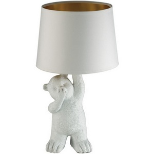 Изображение товара Настольная лампа Lumion Bear 5663/1T белый E14 40W 220V с животными