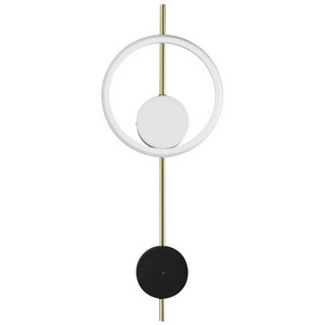 Изображение товара Настенный светильник Lumion Marque 5691/13WL LEDIO белый, черны LED 13W 820Лм 3000К 220V