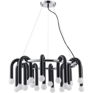 Изображение товара Подвесной светильник Lumion Caspian 5699/20 черный, хром E14 20*60W 220V