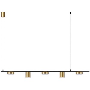 Изображение товара Подвесной светильник с пультом Lumion Flin 6532/57L черный, латунь LED 57W 3000-6000K 2171Лм 220V