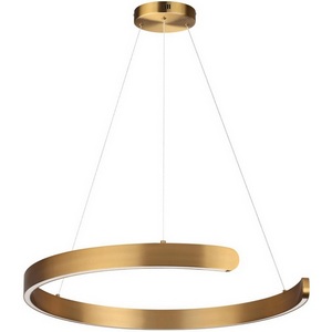 Изображение товара Подвесной светильник Lumion Indie 6535/43L латунь LED 43W 3000-6000K 1758Лм 220V