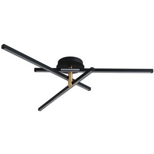 Изображение товара Потолочная люстра Lumion Parker 6547/56CL LEDIO LN23 025 черный, золотой LED 56W 4000K 2160Лм 220V