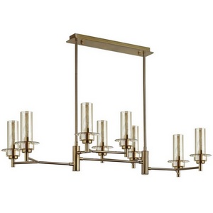 Изображение товара Потолочная люстра на штанге Lumion Madonna 6554/8C бронза/коньячный/металл/стекло E14 8*40W 220V