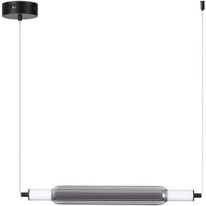 Изображение товара Подвесной светильник светодиодный Lumion Trendy 6556/15L черный/дымчатый/металл/акрил, стекло LED 15W 4000К 220V