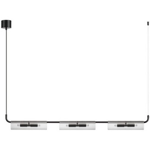 Изображение товара Подвесной светильник Lumion Toronto 6561/6 черный/прозрачный/металл/стекло G9 6*20W 220V