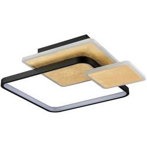 Изображение товара Люстра потолочная светодиодная на 10 м? Lumion Goldy 6574/72CL черный, золотая патина/черный, золотая патина/металл/акрил, металл LED 72W 220V