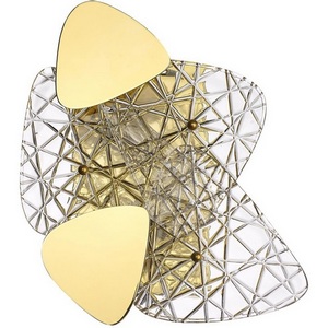 Изображение товара Настенный светильник Lumion Queeny 6582/2W золотой/прозрачный, золотой металл/стекло, металл E14 2*40W 220V