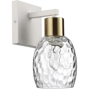 Изображение товара Бра Lumion Ice 6583/1W белый, золотой/прозрачный/металл/стекло E27 1*40W 220V