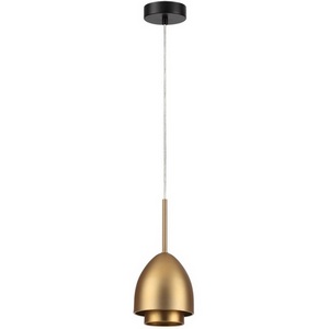 Изображение товара Подвесной светильник Lumion Avrora 8001/1A черный/античное золото металл/металл Е14 40W 220V