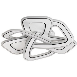 Изображение товара Потолочная люстра светодиодная Lumion Jazz 8015/160CL белый, хром/белый металл/акрилл LED 160W 220V 3000-6000K