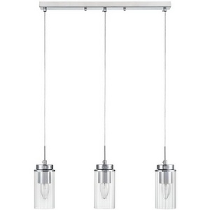 Изображение товара Подвесной светильник Lumion Isha 8102/3A хром/прозрачный металл/металл Е14 3*40W 220V