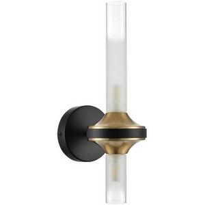 Изображение товара Бра Lumion Tamaresa 8112/2W черный/бронза/прозрачный, металл/стекло G9 2*30W 220V