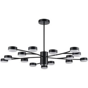 Изображение товара Потолочная люстра на штанге Lumion Torina 8117/15 черный, металл LED GX53 15*7W 220V