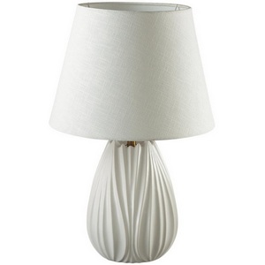 Изображение товара Настольная лампа Lumion Sona 8121/1T белый, керамика/текстиль E27 1*60W 220V