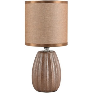 Изображение товара Настольная лампа Lumion Evana 8171/1T коричневый, керамика/текстиль E14 1*40W 220V