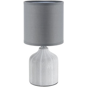 Изображение товара Настольная лампа Lumion Inina 8176/1T серый, керамика/текстиль E14 1*40W 220V