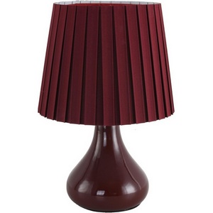 Изображение товара Настольная лампа Lumion Naina 8185/1T бордовый, керамика/текстиль E14 1*40W 220V