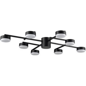 Изображение товара Потолочная люстра Lumion Dabra 8186/8C черный, металл LED GX53 8*7W 220V