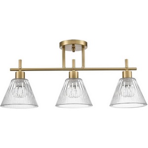 Изображение товара Потолочная люстра на штанге Lumion Vivian 8188/3C латунь/прозрачный, металл/стекло E14 3*40W 220V
