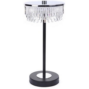 Изображение товара Настольная лампа Lumion Satiana 8204/1TL серебро/черный/прозрачный, металл/акрил LED 7W 4000К 220V