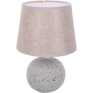 Изображение товара Настольная лампа Lumion Tareka 8215/1T бежевый, керамика/текстиль Е27 1*60W 220V