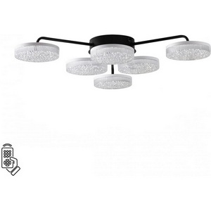 Изображение товара Потолочная люстра Lumion Didana 8236/6CL черный, металл/акрил с пультом ДУ LED 85W 3000-6000К 220V