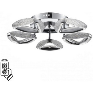 Изображение товара Люстра led с 5 плафонами Lumion Ruana 8239/5CL хром, металл/пластик с ПДУ LED 65W 3000-6000K 220V