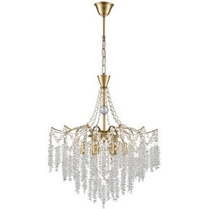 Изображение товара Подвесная люстра Lumion Kristina 8243/6 латунь, металл E14 6*40W 220V с подвесками
