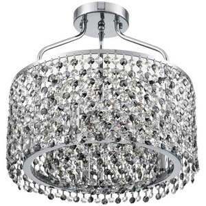 Изображение товара Потолочная люстра Lumion Layla 8244/5C хром, металл/хрусталь E14 5*40W 220V с подвесками