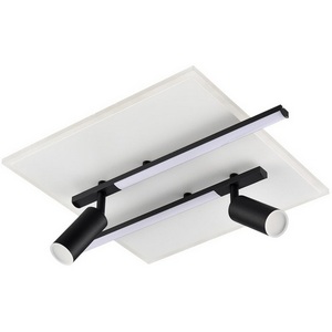 Изображение товара Потолочный светильник светодиодный с холодным белым светом со спотом Lumion Stells 8256/40CL белый/черный, металл/пластик LED 40W 3000-6500К 220V