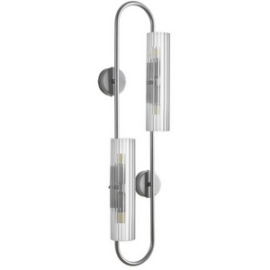 Изображение товара Бра Lumion Toronto 8258/4W серебро/прозрачный, металл/стекло G9 4*20W 220V