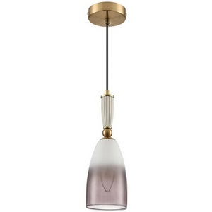 Изображение товара Подвесной светильник Lumion Derbi 8285/1A античная бронза/белый, металл/керамика/стекло Е14 1*40W 220V