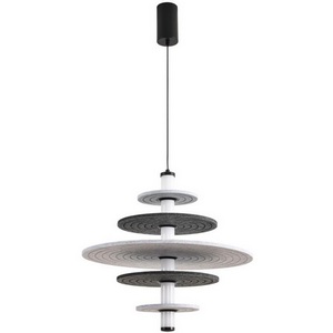 Изображение товара Подвесной светильник светодиодный Lumion Felta 8295/14AL черный/светло-серый/темно-серый, металл/фетр/акрил LED 14W 3000K 220V