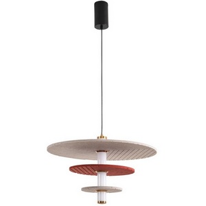 Изображение товара Подвесной светильник светодиодный Lumion Felta 8296/11AL черный/бежевый/бурый, металл/фетр/акрил LED 11W 3000K 220V