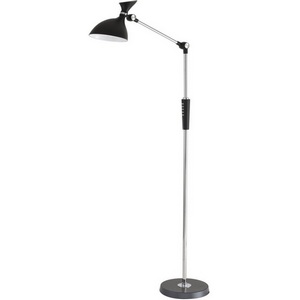 Изображение товара Торшер светодиодный с выключателем Lumion Horsa 8331/15FL черный, металл/пластик LED 15W 3000/4000/6000K 220-240V ССТ/диммер