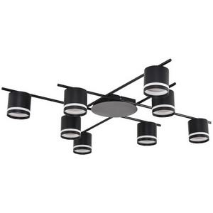 Изображение товара Потолочная люстра Lumion Berty 8362/8C черный, металл/акрил GX53 LED 8*7W 220V