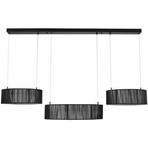 Изображение товара Подвесной светильник Lumion Kava 8371/70L черный, металл/текстиль/силикон LED 70W 3000/4000/6000K 220V